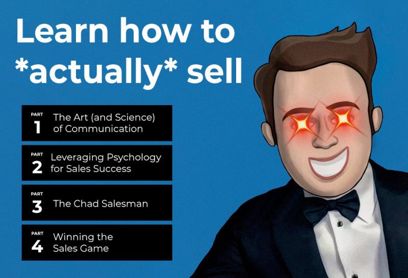 bowtied salesguy the chad salesman course 6525a00d63c75
