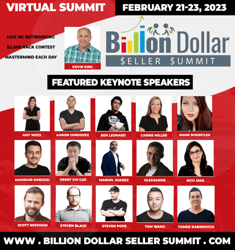 kevin king billion dollar seller summit 7 2023 february 6525ad980e36e