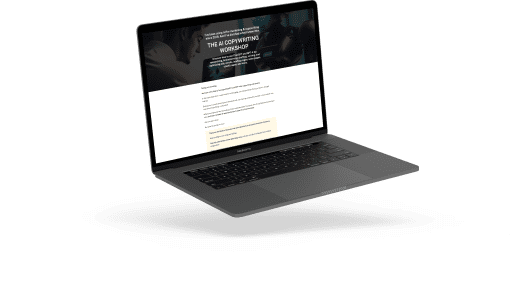 sam woods the ai copywriting workshop 6525af33d5cb2