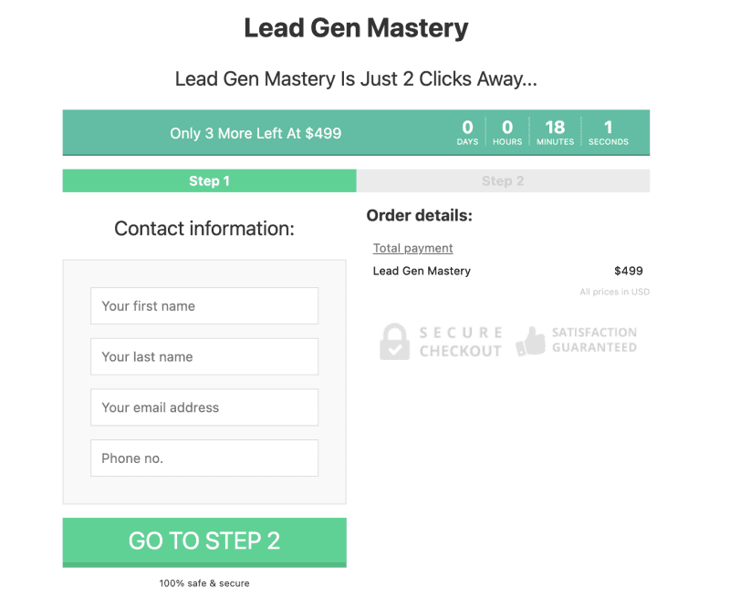 zarak lead gen mastery 6525b4bde7650