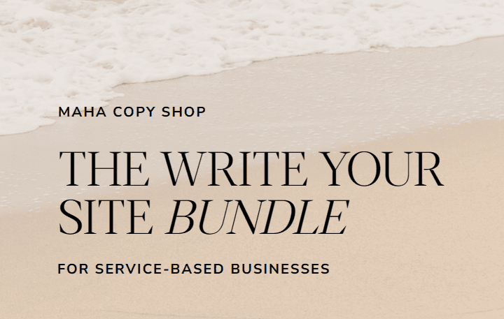 madison haley the write your site bundle 65c35f915253a