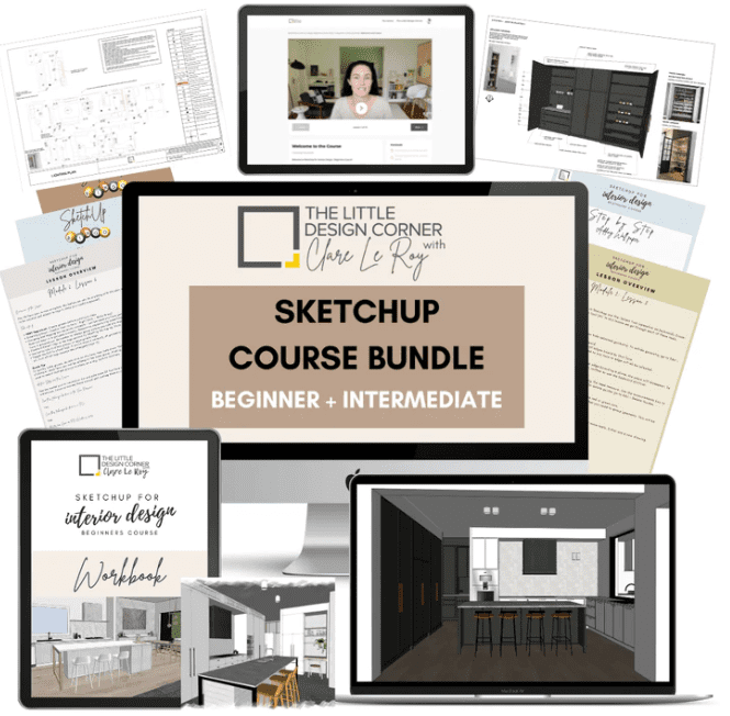clare le roy sketchup beginner intermediate course bundle 6607dfa7a748c