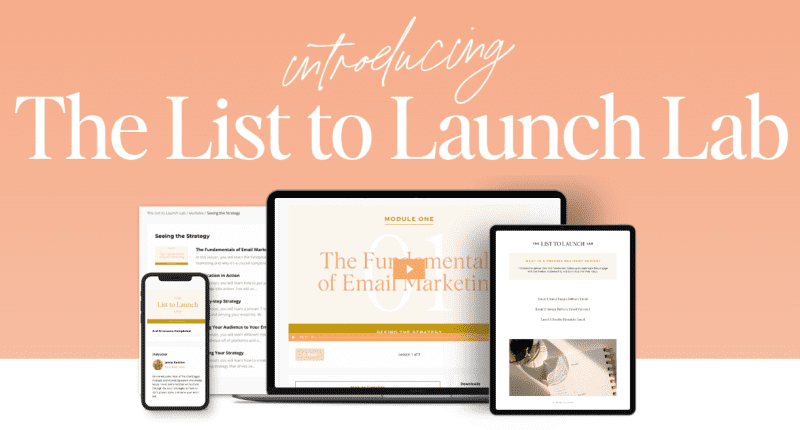 jenna kutcher the list to launch lab 665ef0c74d46d