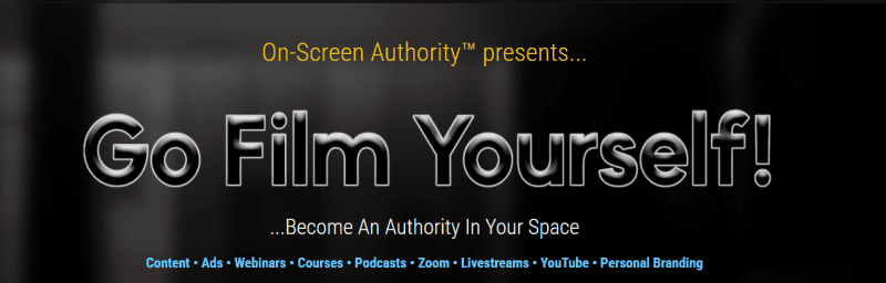 on screen authority go film yourself 66bc663389cc5