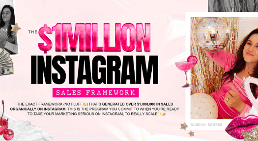 hannah marie romero 1m instagram sales framework 67d26d67bf598