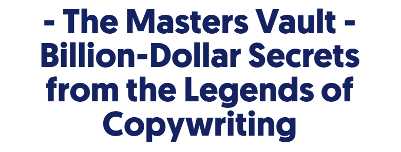awai billion dollar secrets from the legends of copywriting 68184ebf74b00