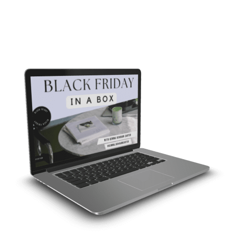 gemma bonham carter black friday in a box template pack 6836dedbbfb1e